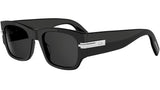 DiorBlackSuit XL S4I Black Square Sunglasses