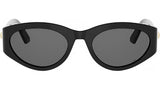 30Montaigne B7I Black Oval Sunglasses