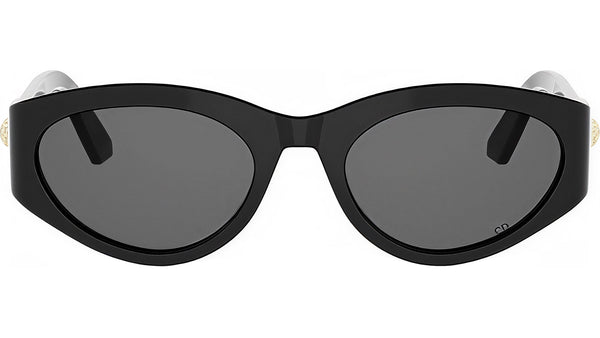 30Montaigne B7I Black Oval Sunglasses