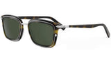 DiorBlackSuit 18U Havana Square Sunglasses
