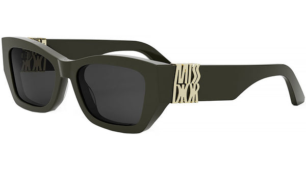 MissDior S1I Shiny Green Geometric Sunglasses