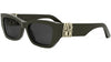 MissDior S1I Shiny Green Geometric Sunglasses