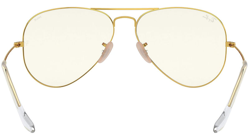 Aviator Clear Evolve RB3025 001/5F Gold Grey Photochromic