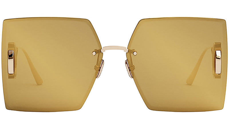 30Montaigne S7U Yellow  Geometric Sunglasses