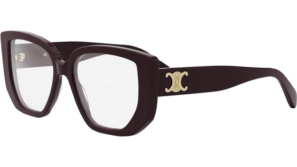 Triomphe Brown Geometric Eyeglasses