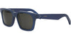 3 Dots Blue Square Sunglasses