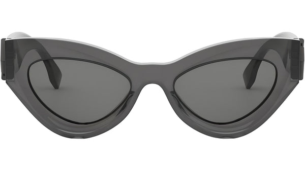 FF Diamonds Grey Cat Eye Sunglasses