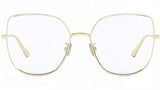 GemDiorO B2U Gold Cat Eye Eyeglasses