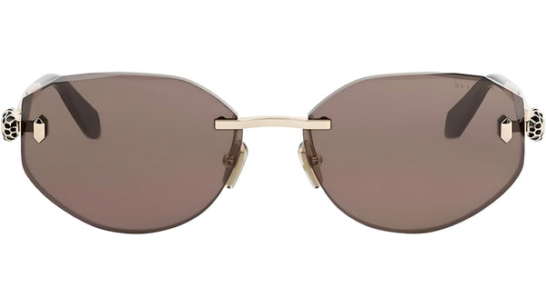 Serpenti Forever Gold Oval Sunglasses