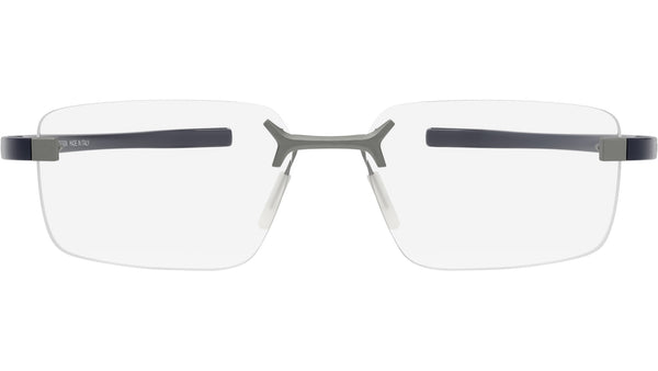 Flex Silver Rectangular Eyeglasses