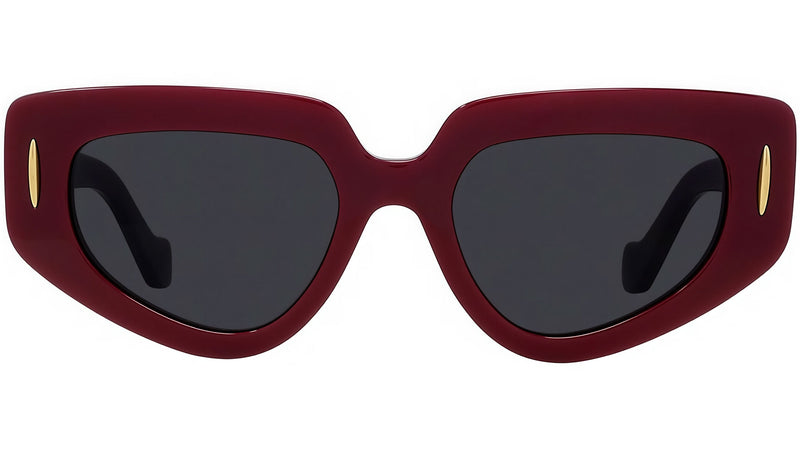 Anagram Bordeaux Geometric Sunglasses