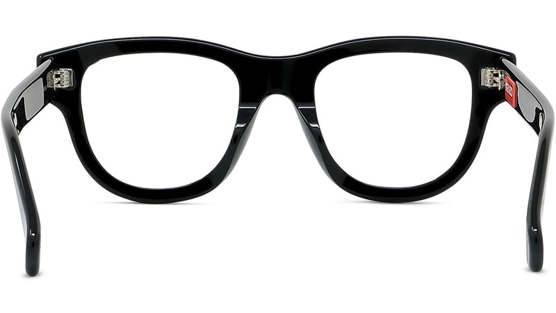1970 Black Geometric Eyeglasses