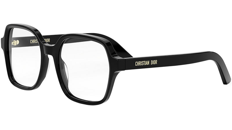 DiorMidnightO S1I Shiny Black Geometric Eyeglasses
