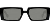 Anagram Black Rectangular Sunglasses