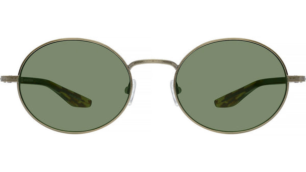 Anamcara Gold Oval Sunglasses