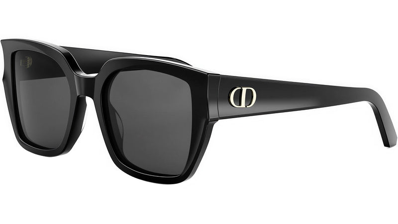 DiorGlow S1I Black Squared Sunglasses