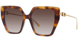 Baguette Gold Butterfly Sunglasses