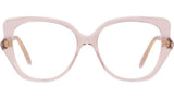 Slim Pink Butterfly Eyeglasses