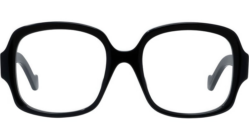 Anagram Black Square Eyeglasses