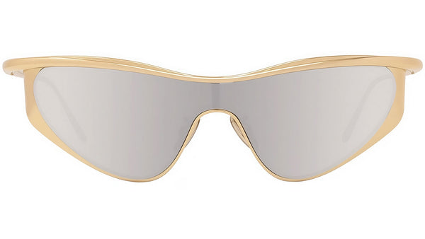 Signature Gold Geometric Sunglasses