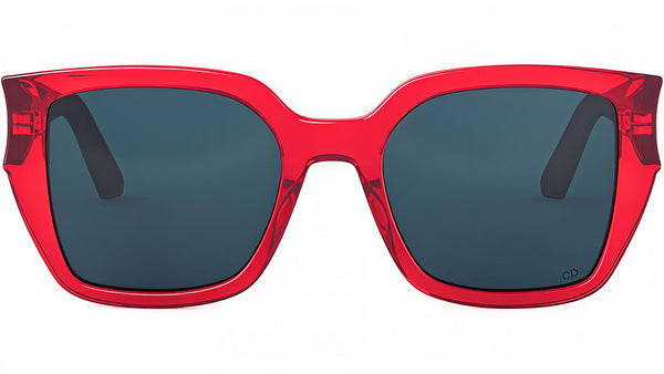 DiorGlow S1I Red Squared Sunglasses