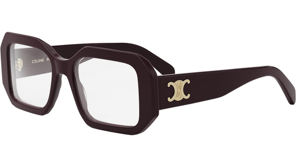 Triomphe Brown Geometric Eyeglasses