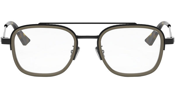 NeoDiorO S6F Black Geometric Eyeglasses