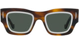 Signature Tortoise Square Sunglasses