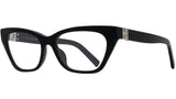 4G Black Cat Eye Eyeglasses