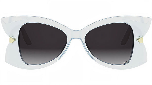 DiorButterfly S1I Blue Butterfly Sunglasses