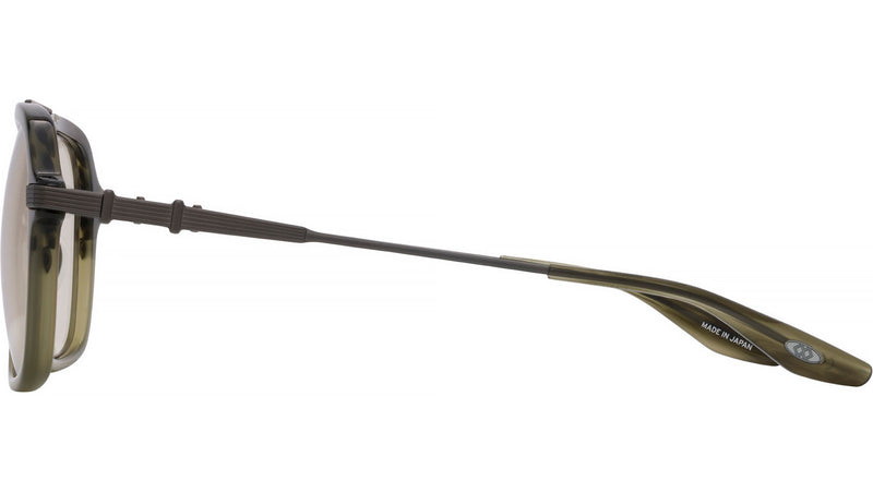 D.Ellis Green Square Sunglasses