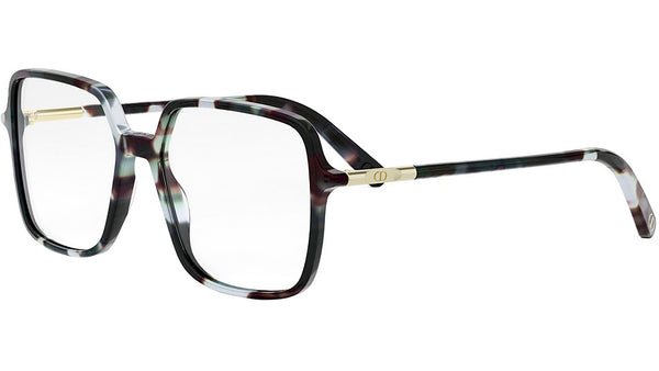 Mini CD O S2I Havana Blue Geometric Eyeglasses