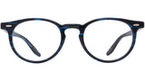 Banks Blue  Round Eyeglasses