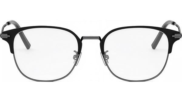 DiorBlackSuitO S23F Black Round Eyeglasses