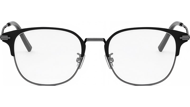 DiorBlackSuitO S23F Black Round Eyeglasses