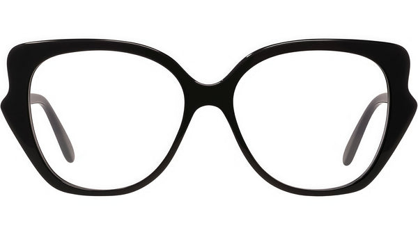 Slim Black Butterfly Eyeglasses