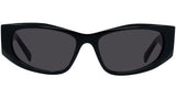 GV Day Black Geometric Sunglasses