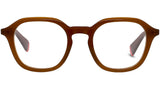 AKA Brown Geometric Eyeglasses