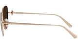 DiorTribales S1U Rose Gold Square Sunglasses