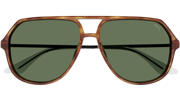 PU0460S 003 Blonde Havana Green
