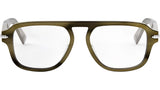 DiorBlackSuitO A3I Green Pilot Eyeglasses