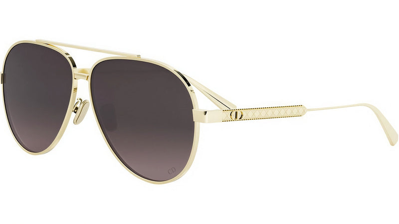 DiorCannage A1U Gold Pilot Sunglasses
