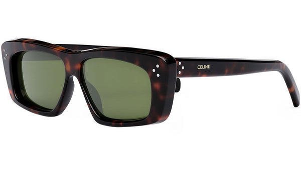 CELINE 3 Dots Tortoise Geometric Sunglasses