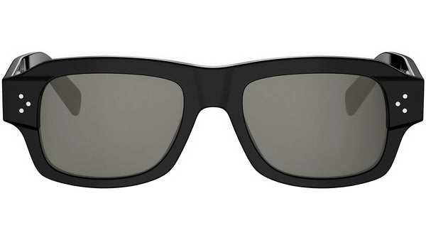 CELINE 3 Dots HD Black Rectangular Sunglasses