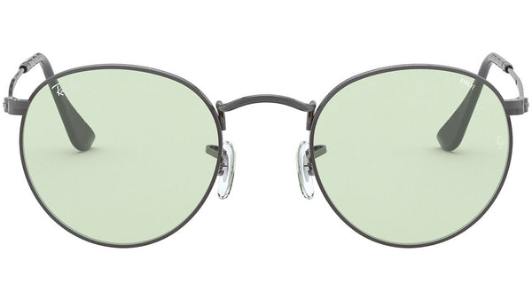 Round Solid Evolve RB3447 gunmetal green