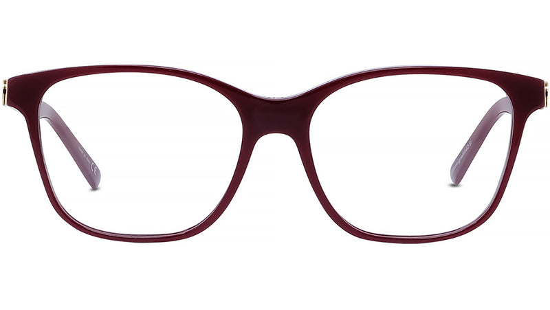 30MontaigneO BI Bordeaux Geometric Eyeglasses