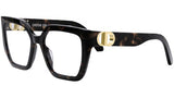 30MontaigneO S1I Havana Squared Eyeglasses
