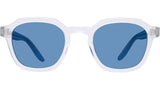 Tucker Transparent Geometric Sunglasses