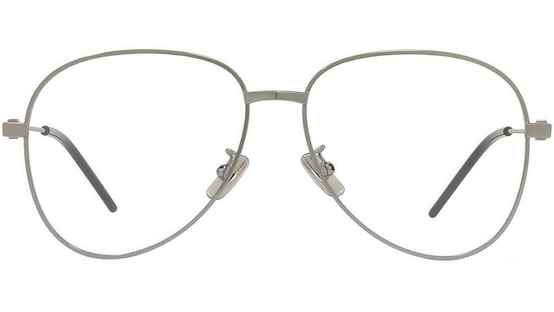 GV Speed Silver Pilot Eyeglasses