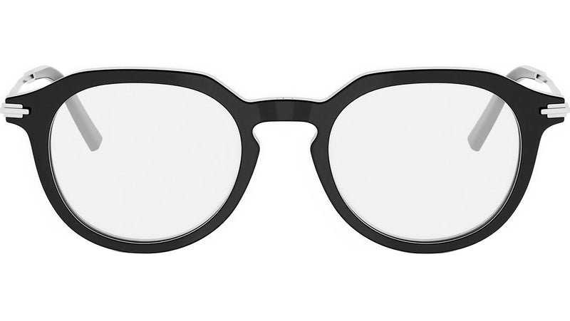 DiorBlackSuitO R10I Black Round Eyeglasses